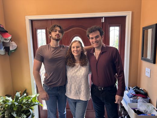 Mikey Mills Nathan Mills and Beth Mills